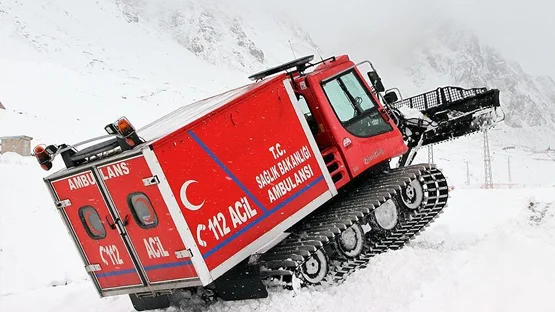 Health Ambulances 30 Lastik & Paletli Kar Ambulansı
